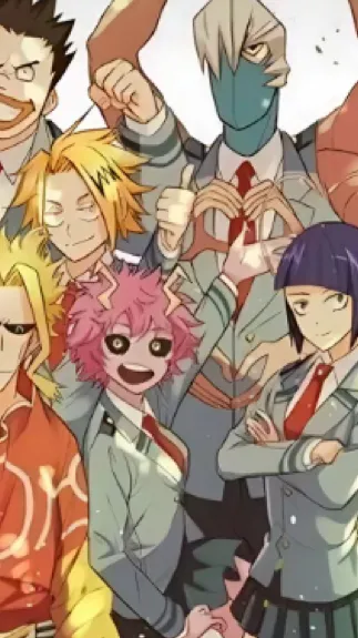 ai character: MHA sleepover  background