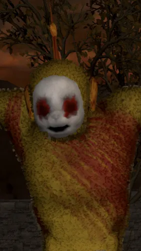ai character: Laa laa background