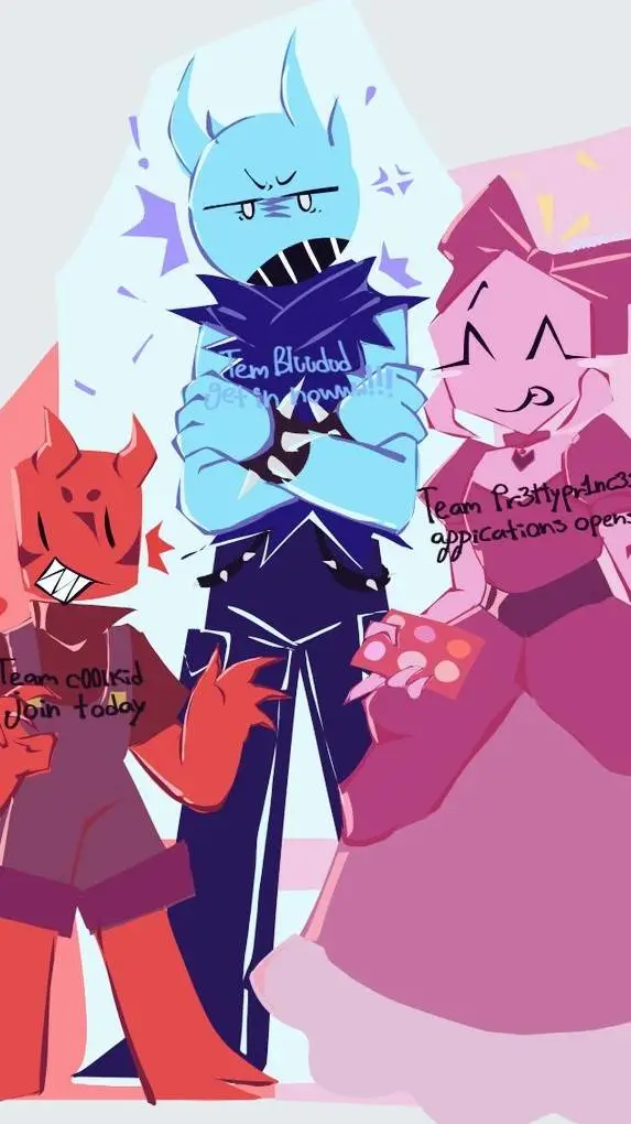 ai character: ForsakenTalkie IDK background