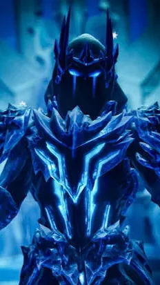 ai character: Exalted ice king background