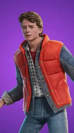 ai character: Marty Mcfly (FN) background
