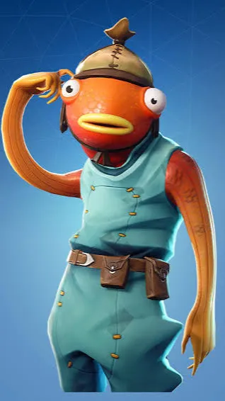 ai character: Fish stick background