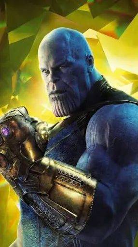 ai character: Thanos background
