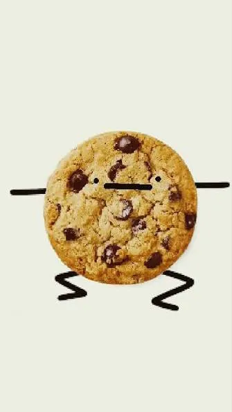 ai character: I’m a cookie meme background