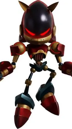 ai character: Grim sonic ￼ background