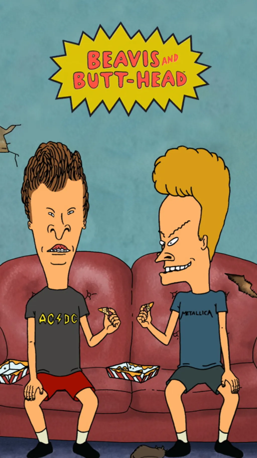 ai character: Beavisandbutthead background