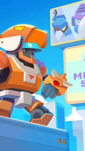 ai character: Mecha Bo background