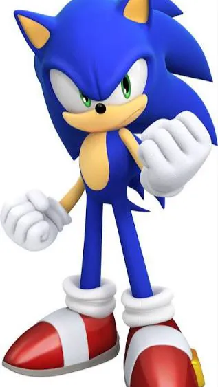 ai character: Sonic the hedgehog background