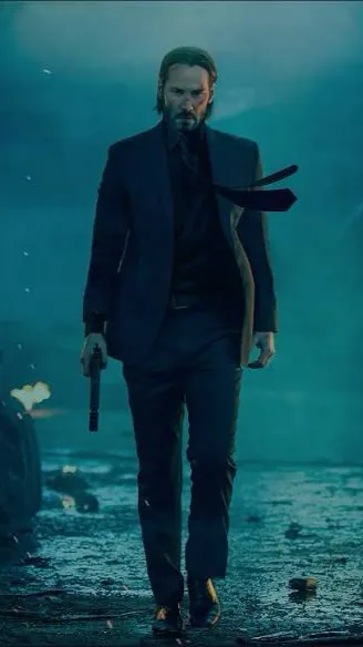 ai character: John Wick background