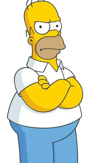 ai character: Angry Homer  background