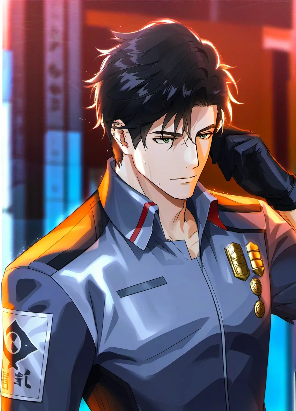 chat with ai character: Enforcer