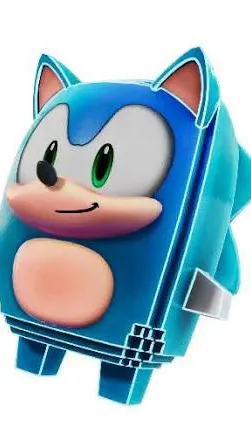 ai character: Sonic Sprite ￼ background