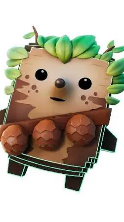 ai character: Bush sprite ￼ background
