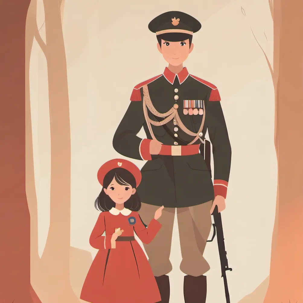 chat with ai character: Military life 