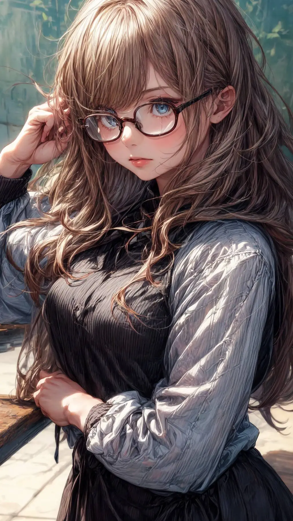 ai character: Sarah background