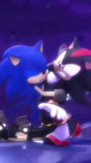 ai character: sonic x Shadow background