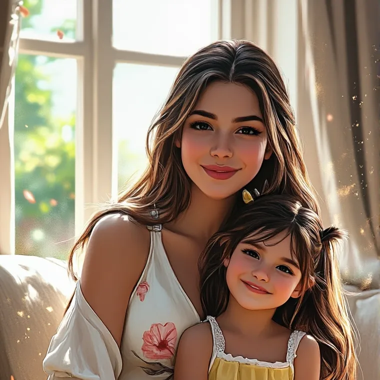 chat with ai character: Emily and Mia