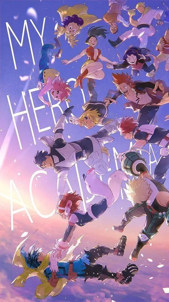 ai character: mha sleepover background