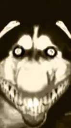 ai character: smile dog background