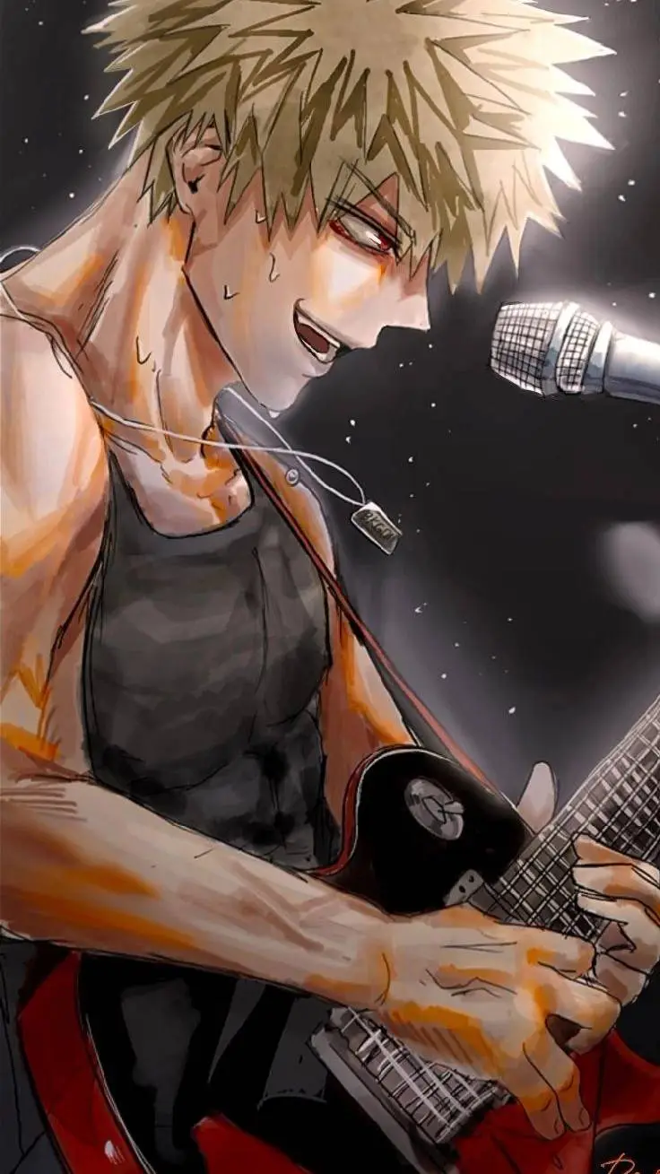 ai character: ♡SINGER BAKUGO♡ background