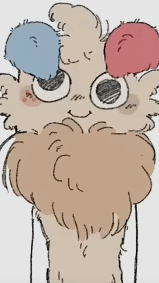 ai character: Dog goob  background