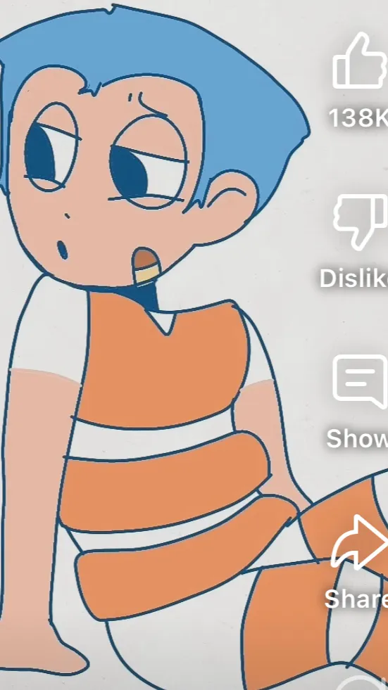ai character: Human finn background