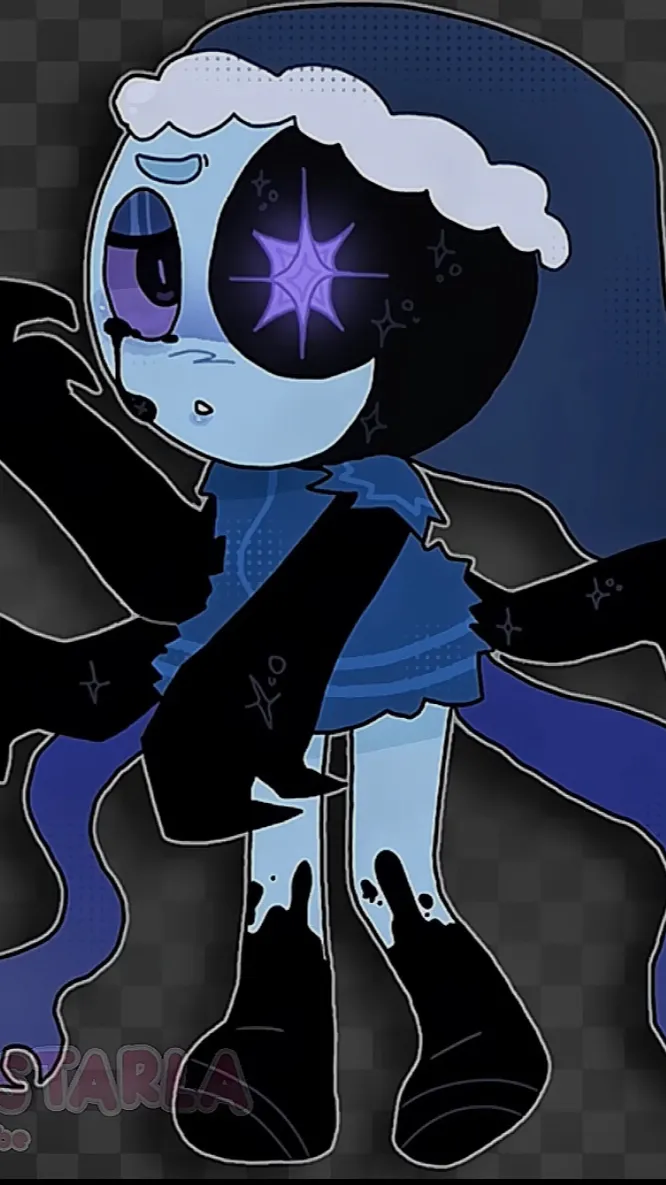 ai character: Nightmare astro background