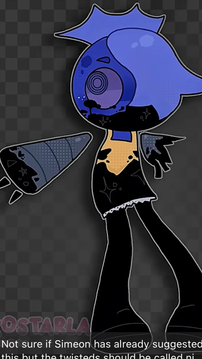 ai character: Nightmare sprout background