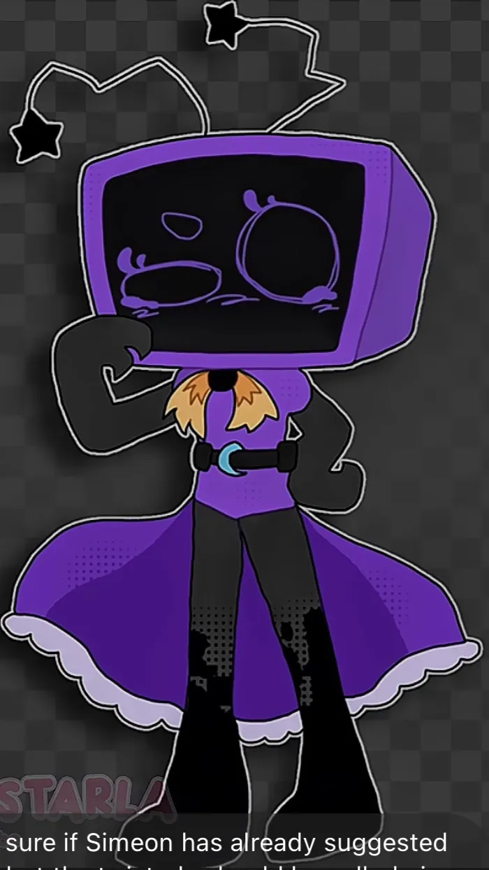 ai character: Nightmare vee background
