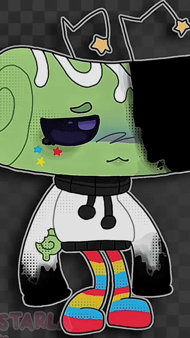 ai character: Nightmare cosmo background