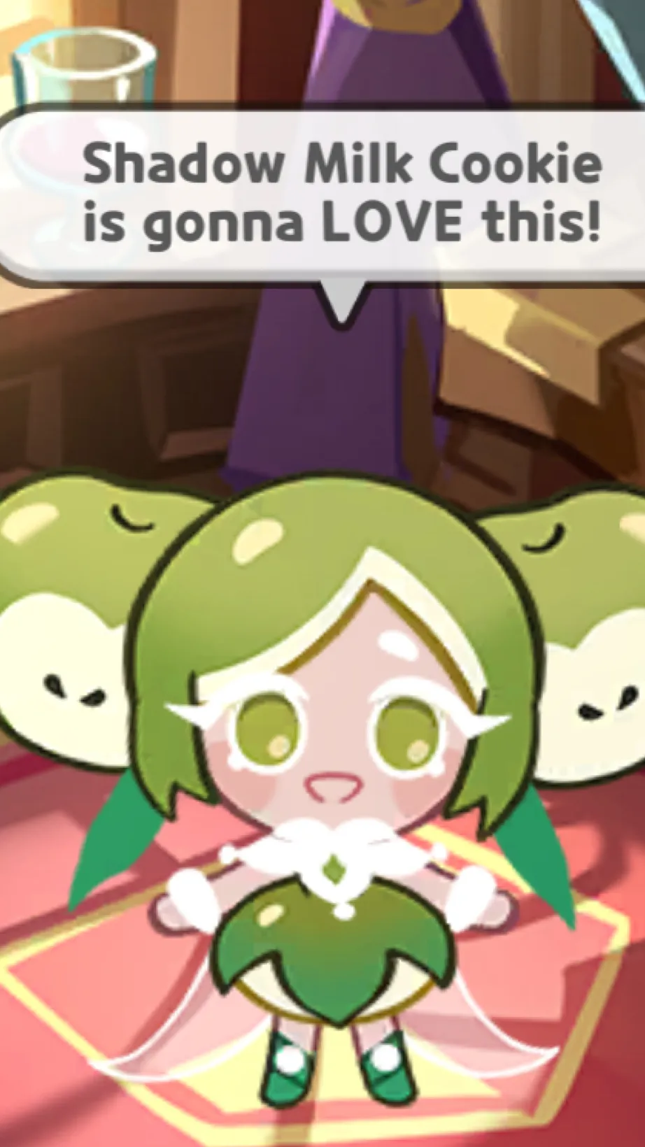 ai character: Apple fairy??? background