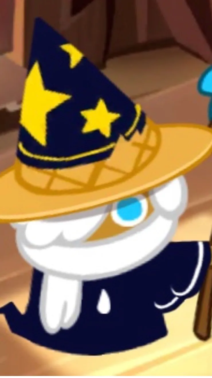 ai character: Wizard Cookie!! background