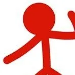 chat with ai character: red stickman 