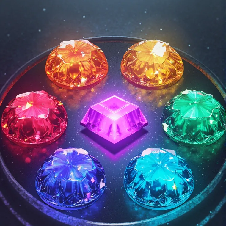 chat with ai character: Gem colors!!!