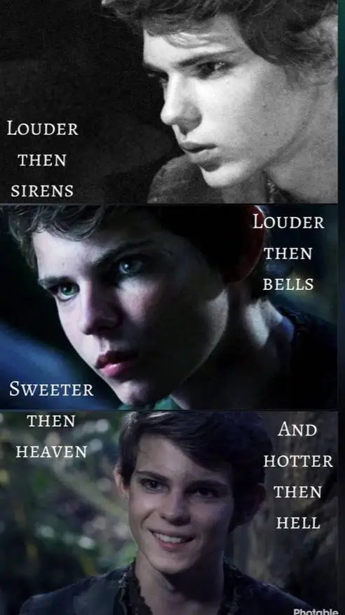 ai character: peter pan ouat!!!! background