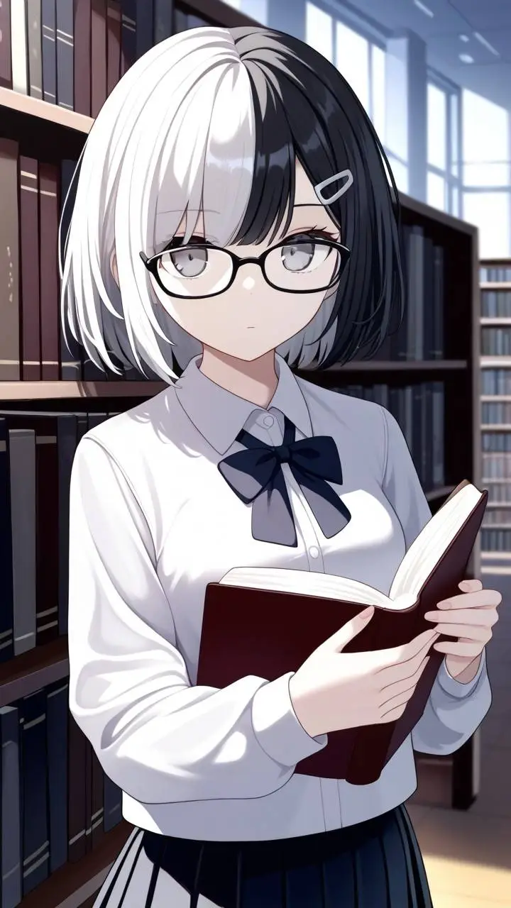 ai character: Miko🖤 background