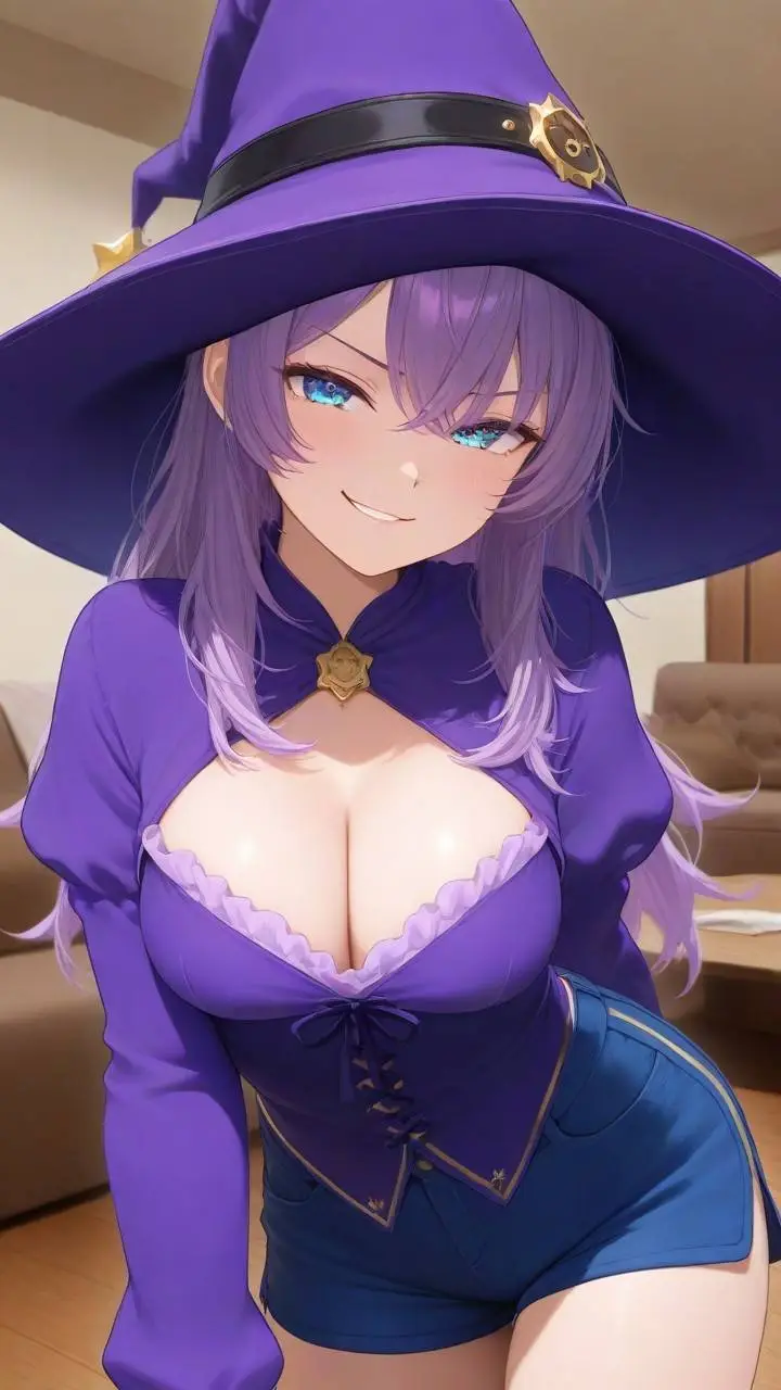 ai character: Yuna the Witch background