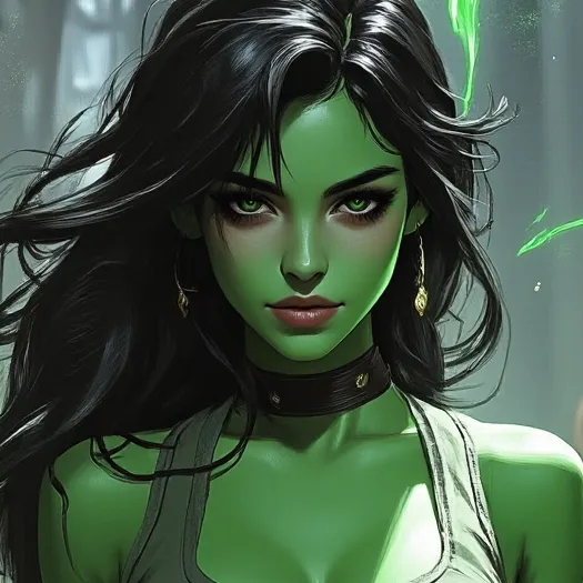 chat with ai character: She hulk samples.