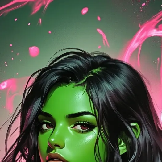 chat with ai character: Lab she hulk.