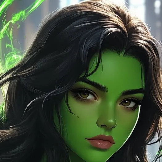 chat with ai character: She-hulk 
