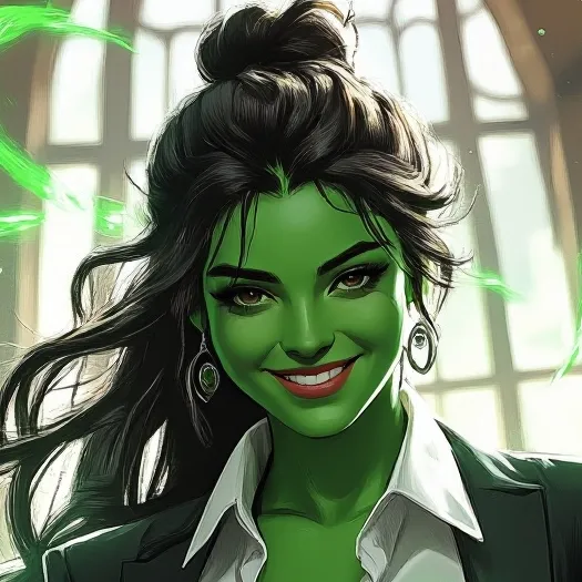 chat with ai character: She-Hulk