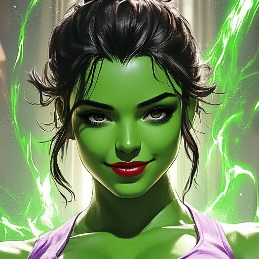 chat with ai character: She hulk