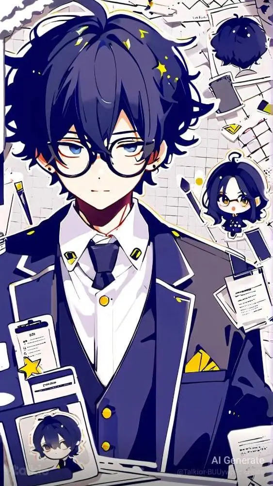 ai character: overworked Iida background