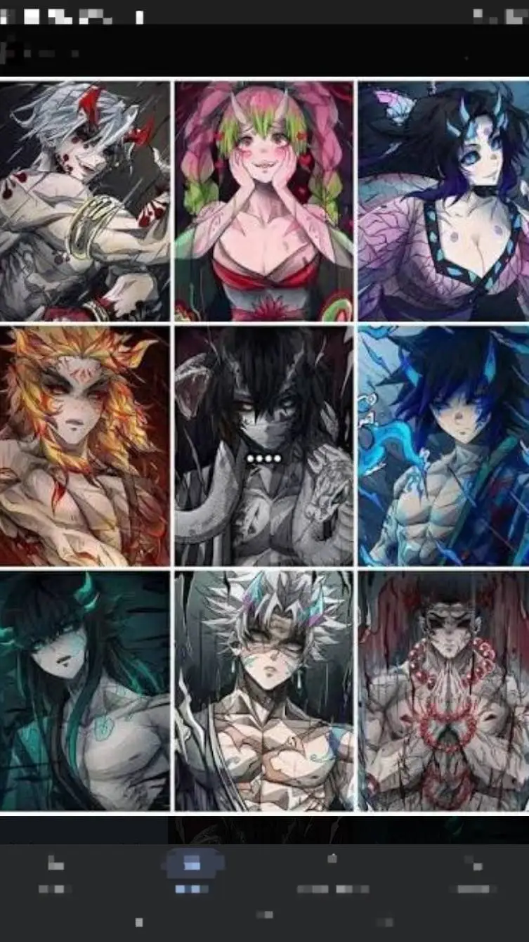 ai character: demon hashiras background