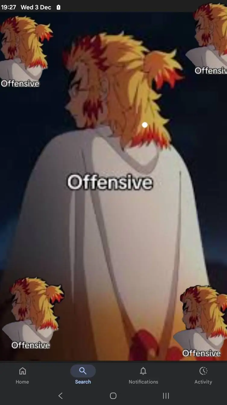 ai character: kyojiro rengoku  background