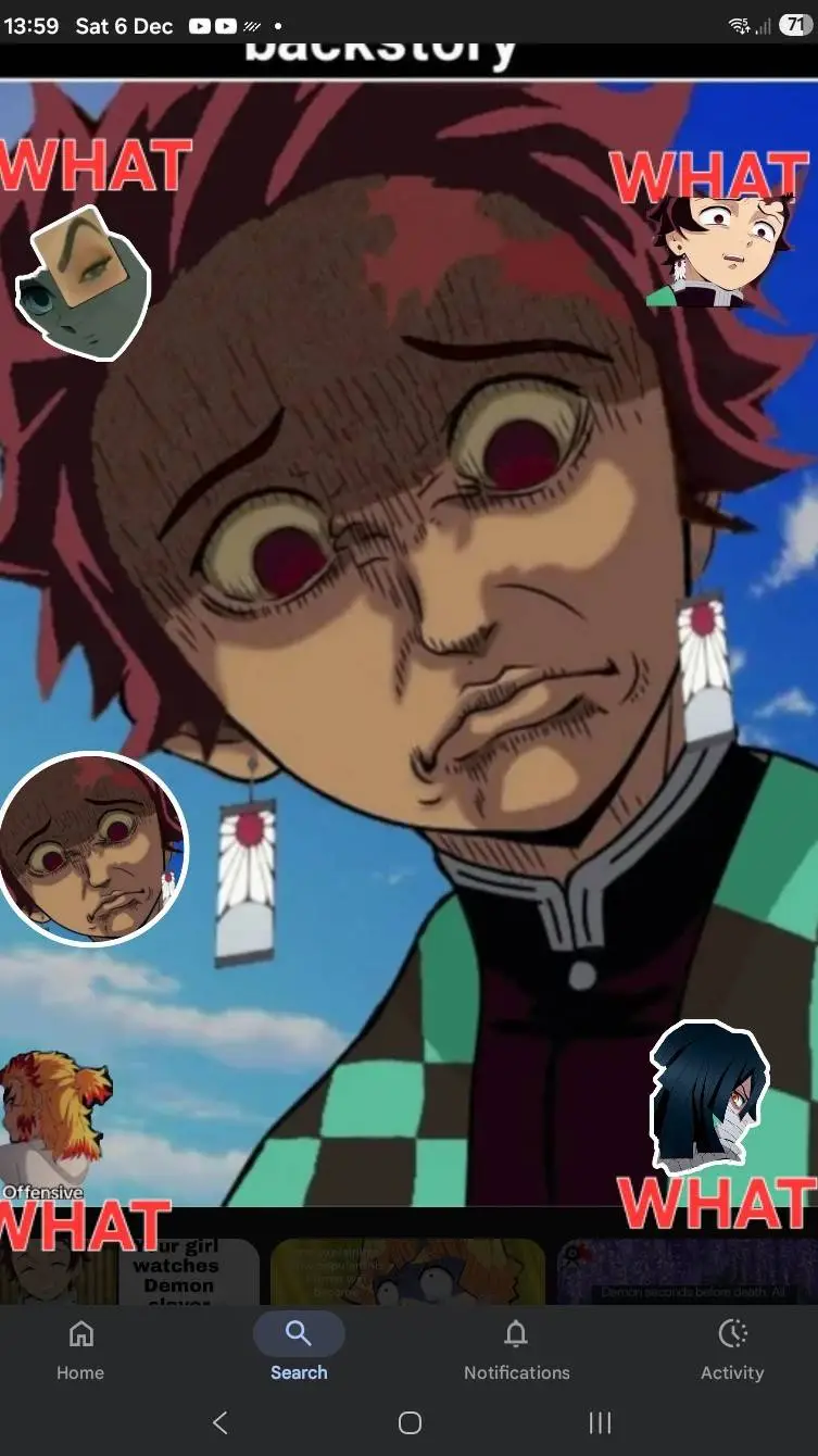 ai character: tanjiro v2 background