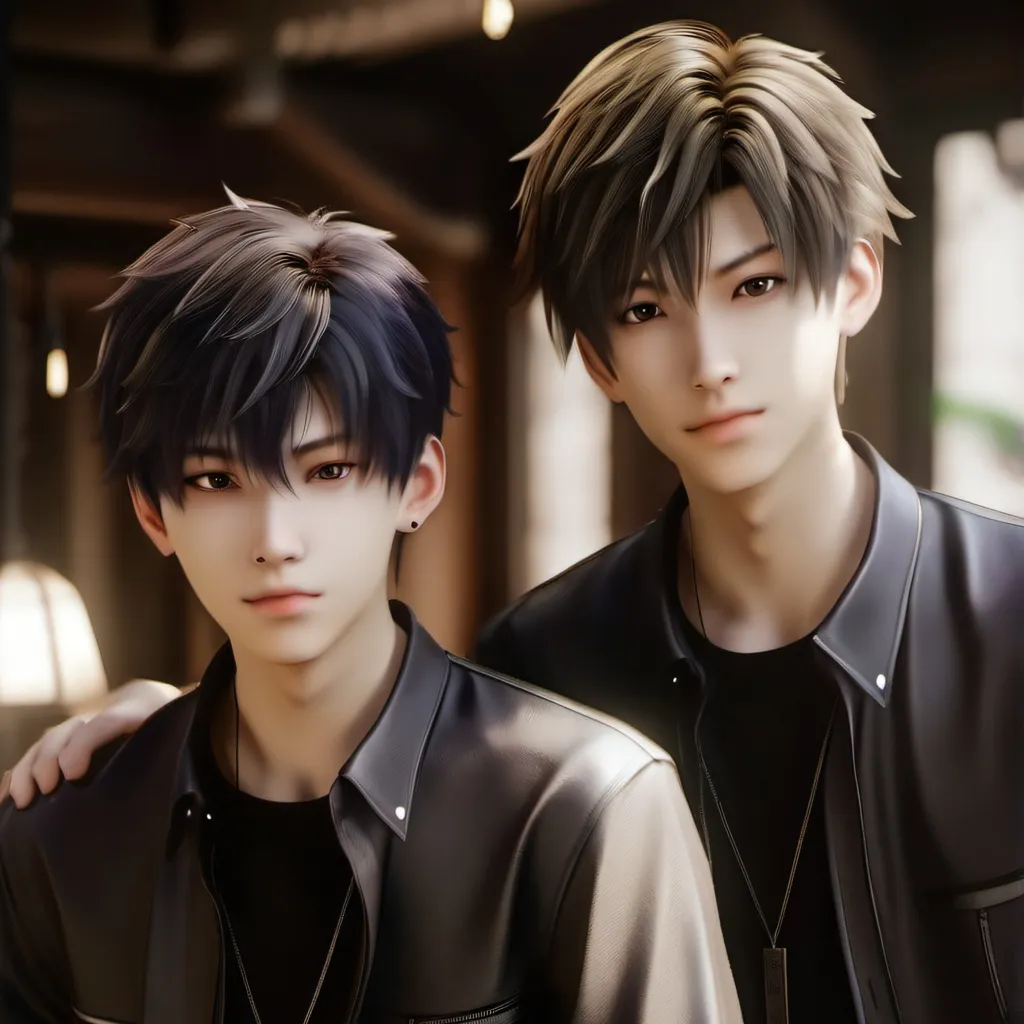 chat with ai character: 2 boys bff 