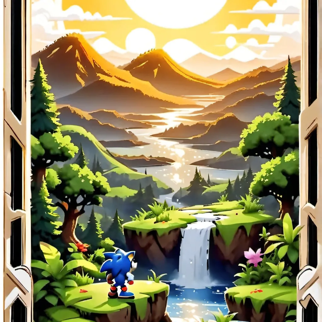chat with ai character: Green hill zone