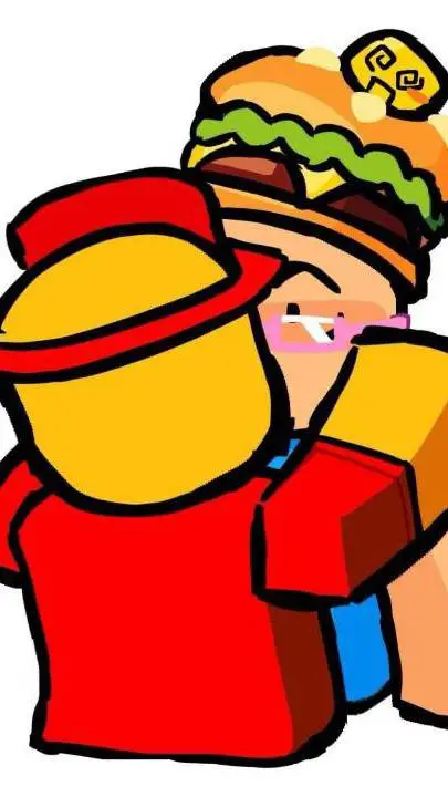 ai character: MORE PIZZABURGER!! background