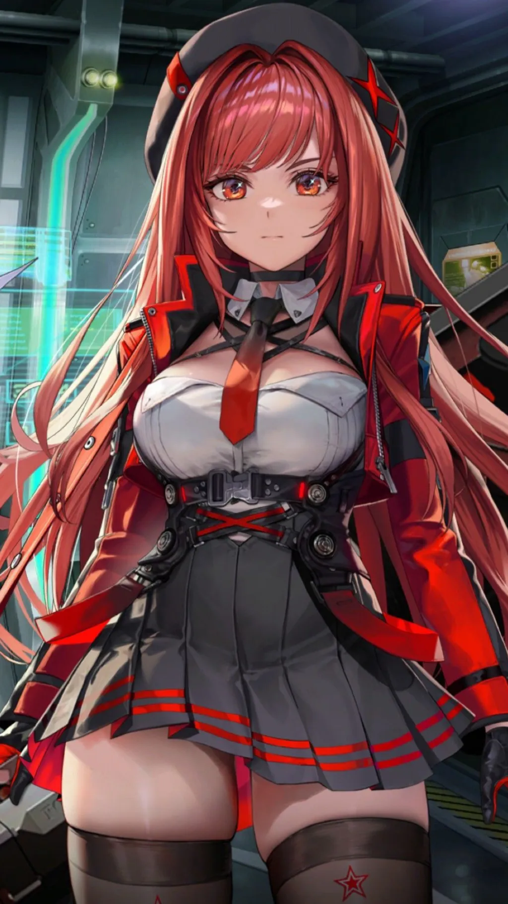 ai character: Rapi: Red Hood background